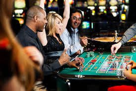 lines app showing live blackjack table with real croupier